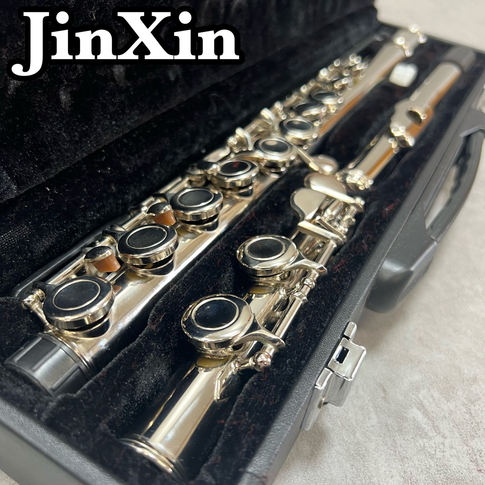 JINXIN　フルート　木管楽器　Flute　Eメカ搭載　初心者　吹奏楽　入門　ビギナー