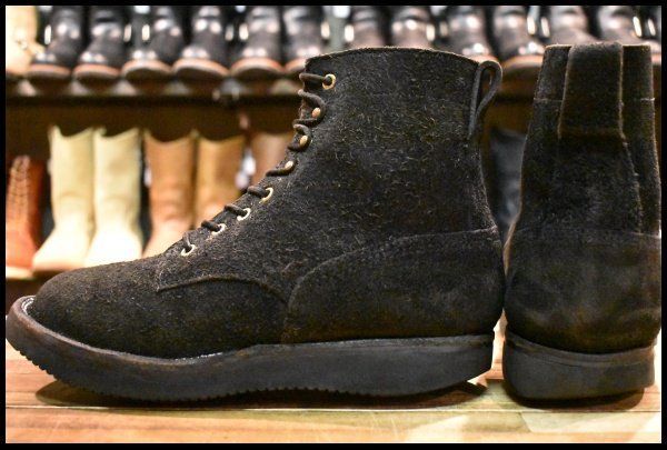 9.5E 良品】GRIZZLY BOOTS グリズリーブーツ BLACK BEAR ブラックベア