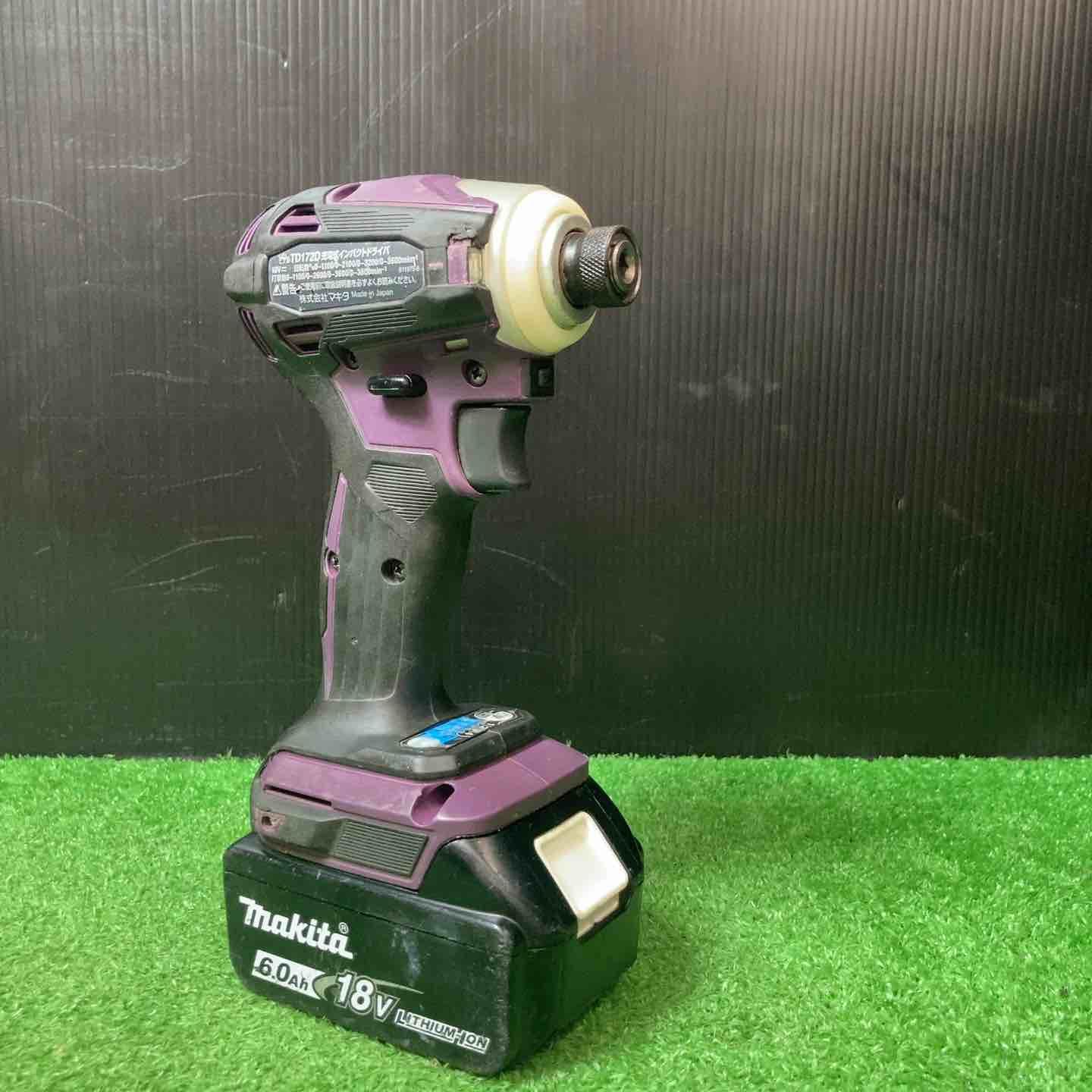 中古品】☆マキタ(makita) コードレスインパクトドライバー TD172DGXAP