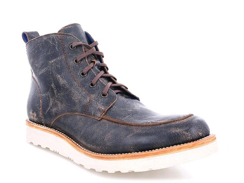 ベッドステュ メンズ シューズ ブーツ・レインブーツ Bed Stu Lincoln Boot Mens Black Leather ブラック
