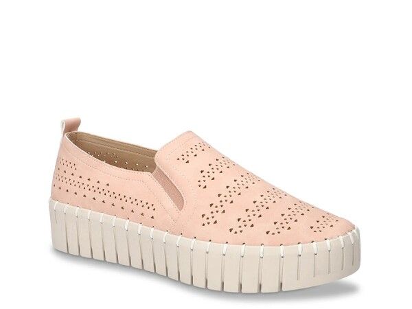 イージーストリート レディース シューズ スニーカー プラットフォーム Easy Street Peppy Platform Sneaker Blush Pink ピンク