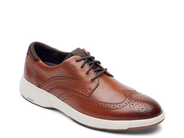 ロックポート メンズ シューズ スニーカー ウィングチップ Rockport Noah Wingtip Sneaker Tan タン