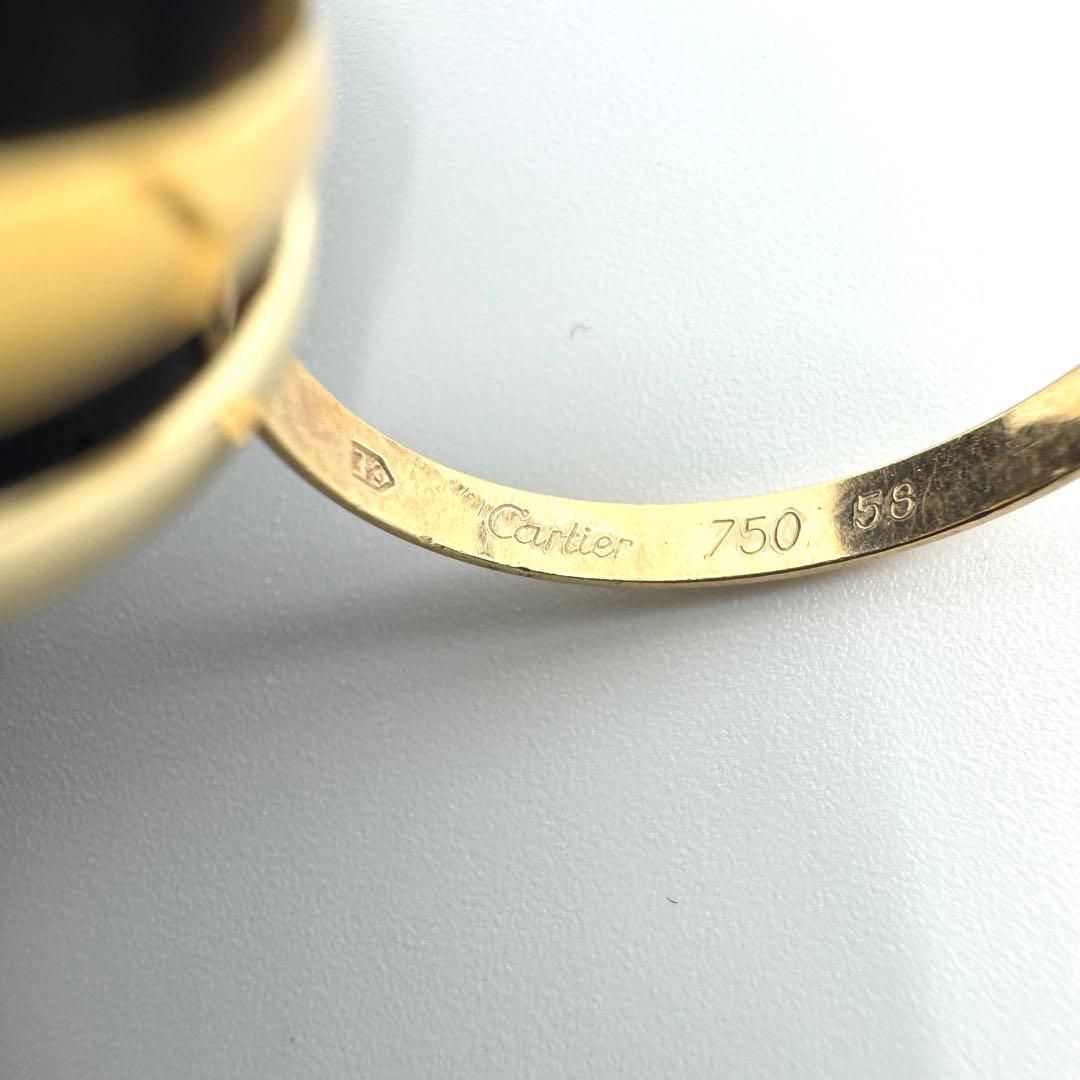 Cartier カルティエ トリニティリング K18 Au750指輪 18号 - メルカリ
