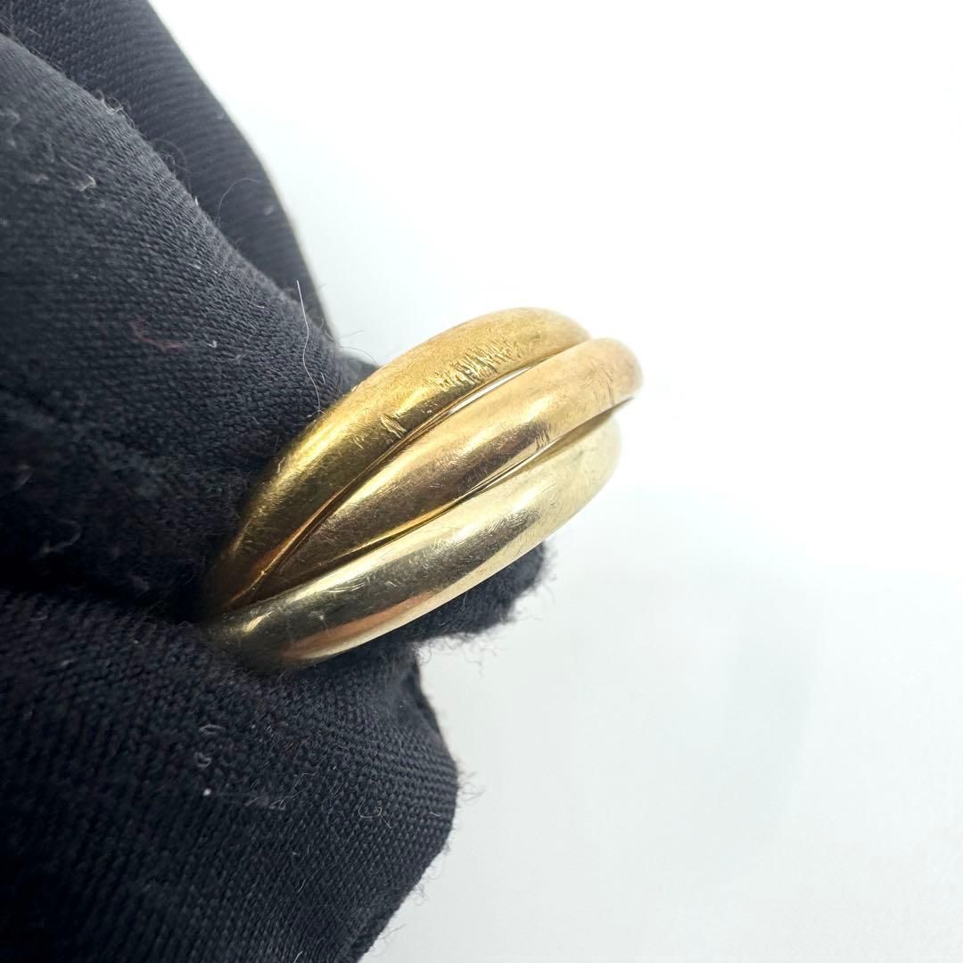 Cartier カルティエ トリニティリング K18 Au750指輪 18号 - メルカリ
