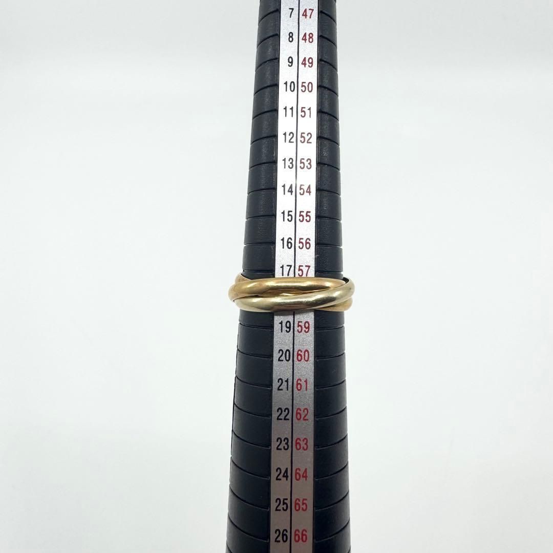 Cartier カルティエ トリニティリング K18 Au750指輪 18号 - メルカリ
