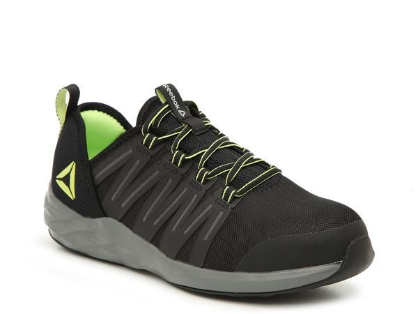リーボック メンズ シューズ スニーカー Tシャツ Reebok Work Astroride Steel Toe Work Shoe BlackLime Green ブラック