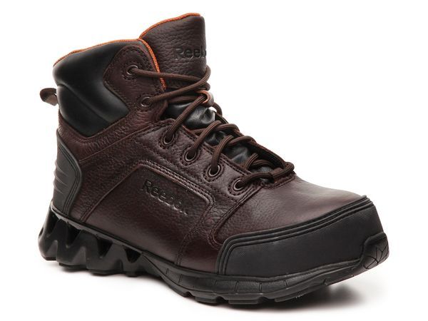 リーボック メンズ シューズ ブーツ・レインブーツ Reebok Work Zigkick Work Boot Dark Brown ブラウン