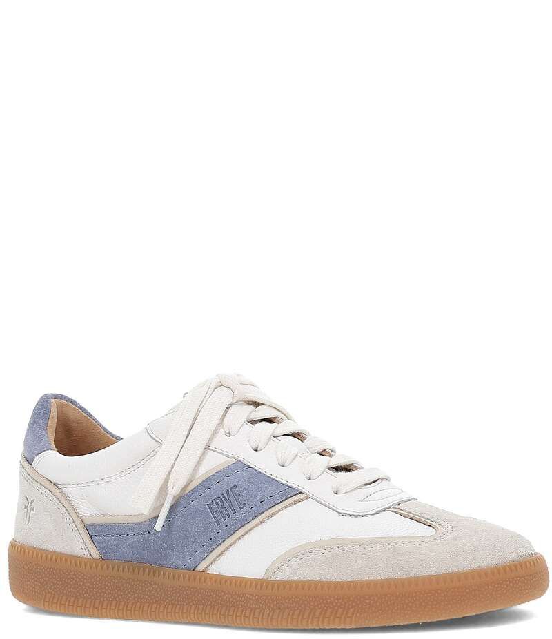 フライ レディース ボトムス カジュアルパンツ スニーカー レース Frye Milly Low Lace Up Sneakers Ivory Azul アイボリー