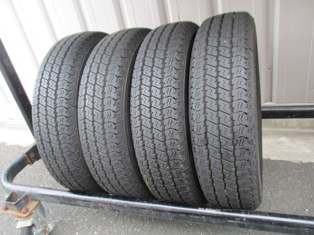 ★☆145/80R12 80/78N LT ヨコハマ SUPER VAN 356 4本 送料込 T79840601☆★インボイス領収書発行可能