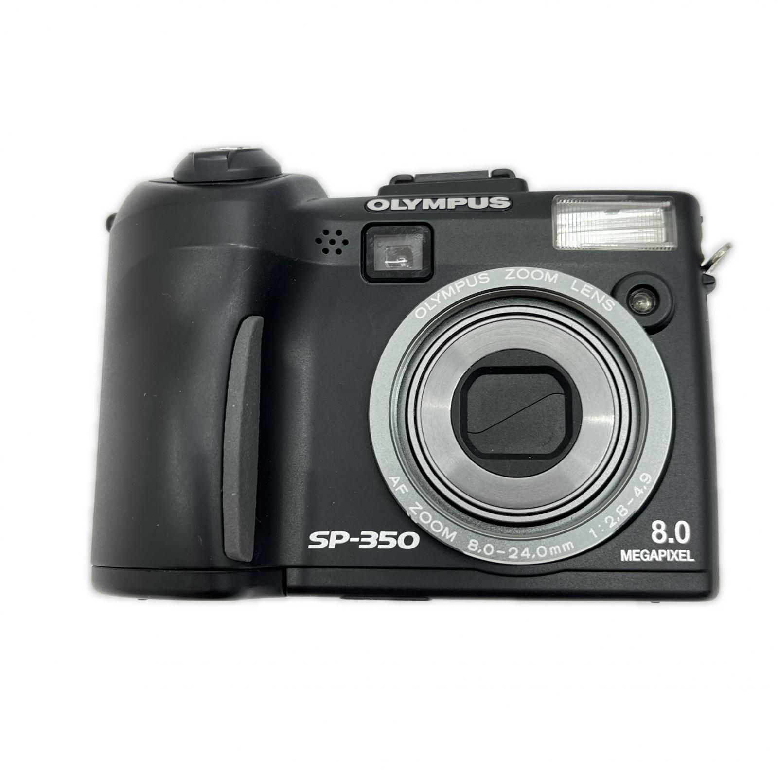 OLYMPUS オリンパス コンパクトデジタルカメラ SP-350 ブラック - メルカリ