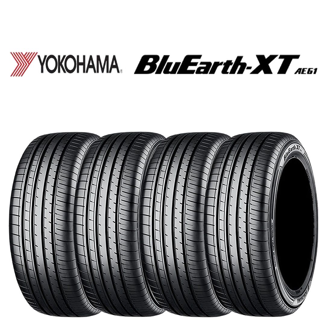 2026年製 新品4本価格 会社宛送料無料 225/55R19 99V 夏 ヨコハマ BluEarth-XT ブルーアース AE61 ハリアー CR-V エクストレイル NO,YN1936
