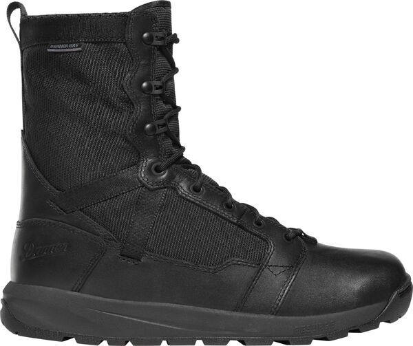 ダナー メンズ シューズ ブーツ・レインブーツ Danner Mens Resurgent 8 Dry Waterproof Tactical Boots Black ブラック