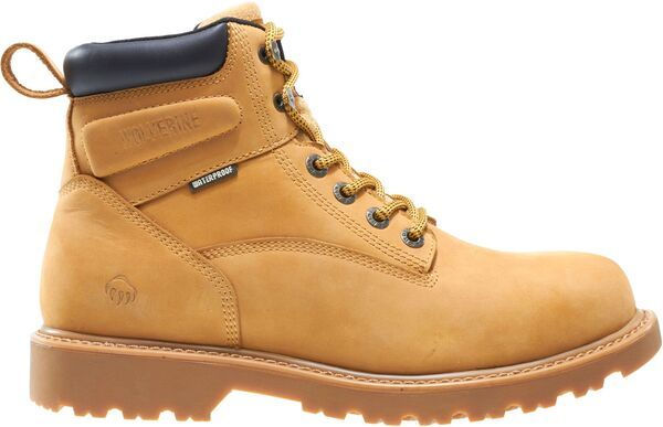 ウルヴァリン メンズ シューズ ブーツ・レインブーツ Tシャツ Wolverine Mens Floorhand 6 Waterproof Steel Toe Work Boots Wheat