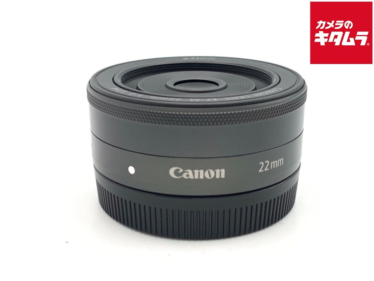 【中古】 【良品】 キヤノン EF-M22mm F2 STM