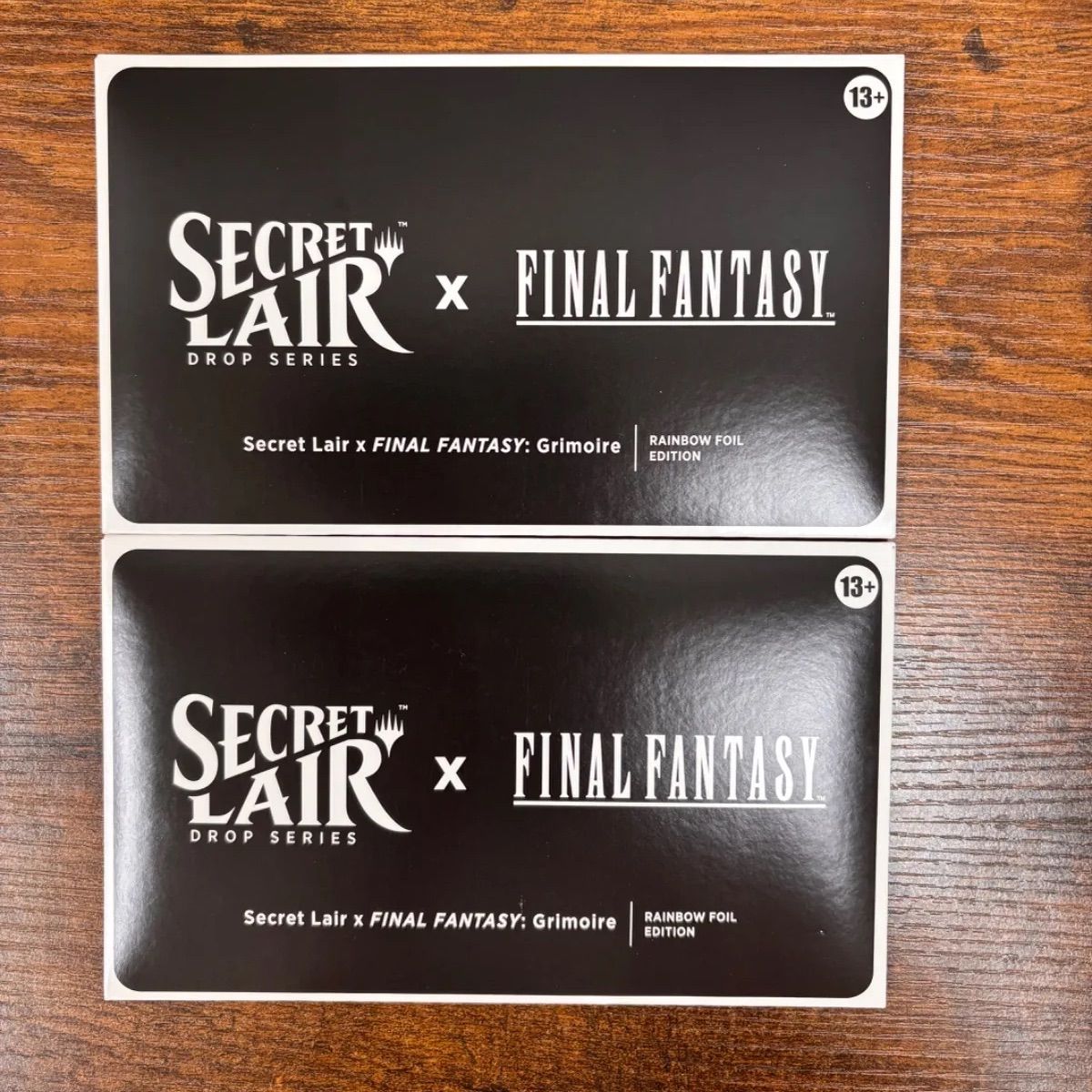新品未開封 MTG Secret Lair x FINAL FANTASY: Grimoire Foil Edition 英語版　2個セット