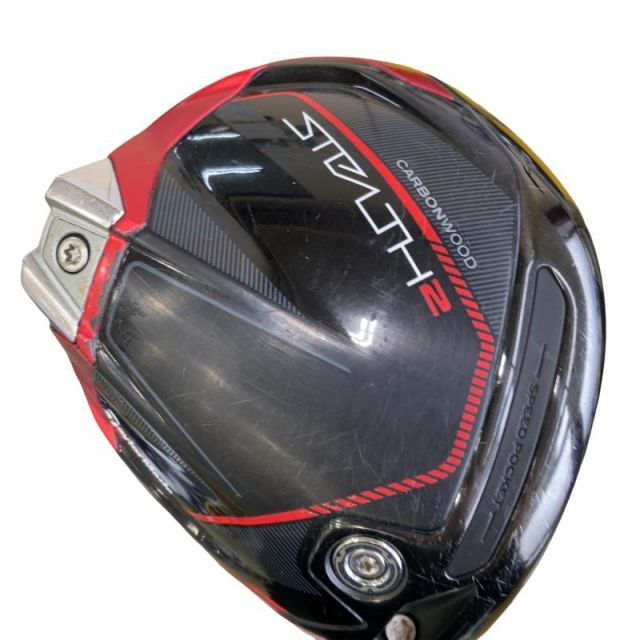 【中古】 テーラーメイド STEALTH2 9° ドライバー DR TENSEI RED TM50(STEALTH DR) (フレックスS) メンズ 男性用 右利き 右用 Cランク ゴルフクラブ
