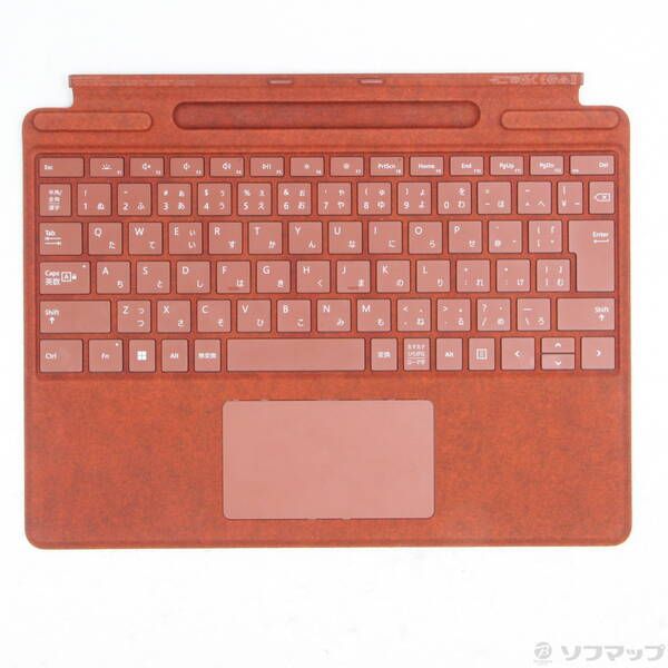 ソフマップ 〔中古品〕 Surface Pro スリム ペン2付き Signature キーボード ポピーレッド 8X6-00039【349】