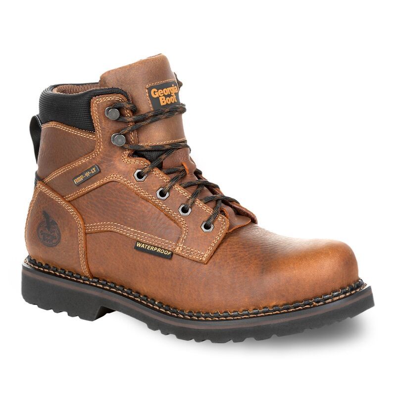 ジョージアブーツ メンズ シューズ ブーツ・レインブーツ Georgia Boots Georgiant Revamp Mens 6Inch Waterproof Work Boots Brown ブ