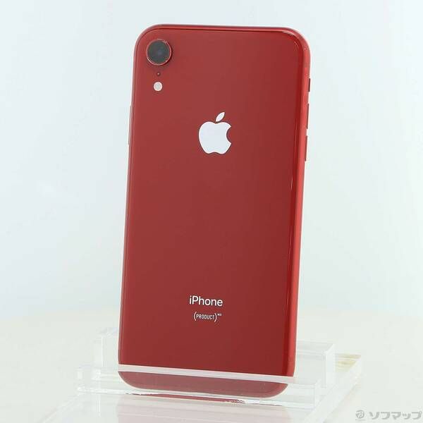 iPhone XR 64GB プロダクトレッド SIMフリー 中古 - メルカリ