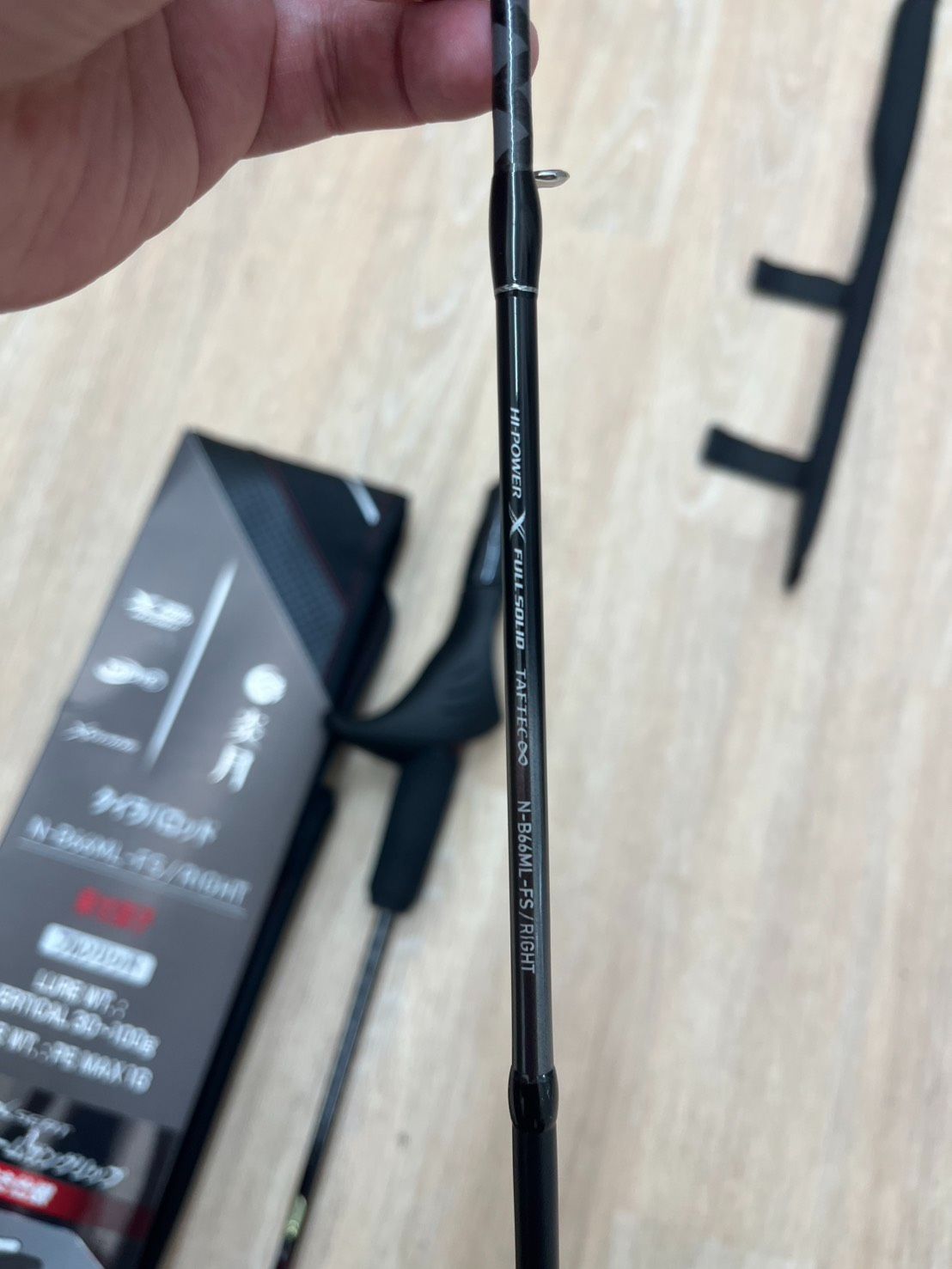 【1回使用】シマノ　24 炎月　エクスチューン　N-B66M-FS ライト 美品]シマノ・24炎月エクスチューンN-B66ML-FS/ライト - メルカリ