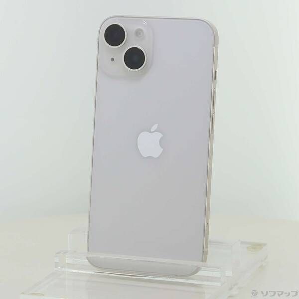 ソフマップ 〔中古品〕 iPhone14 128GB スターライト MPUQ3J／A SIMフリー【348】