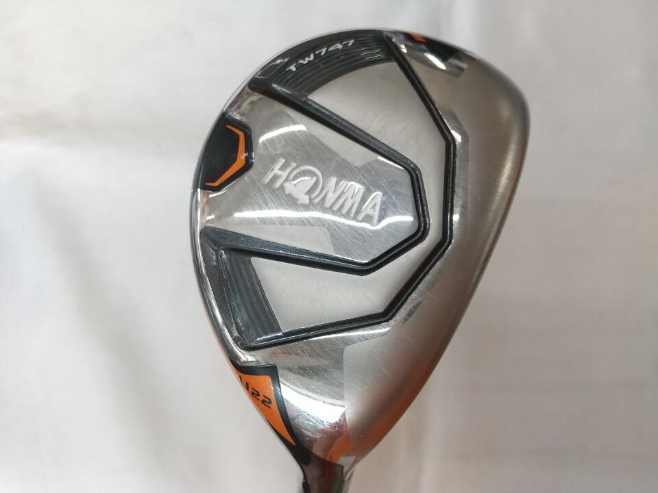 ホンマゴルフ　TOUR WORLD TW747　22度　VIZARD UT-H 7　ユーティリティ　中古　ゴルフドゥ！高知店【最短即日発送】