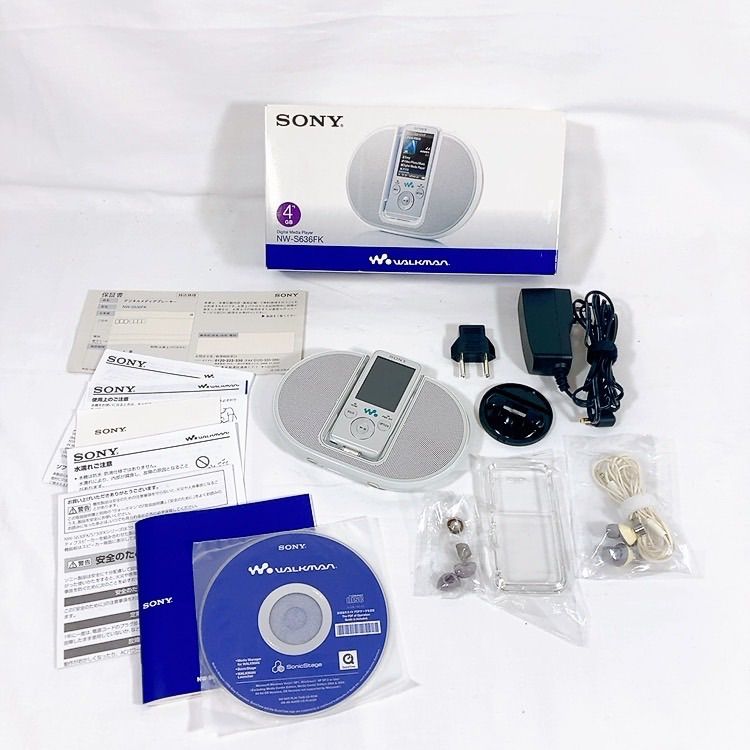 ◇SONY NW-S636FK ウォークマン WALKMAN デジタルオーディオプレーヤー FMラジオ ノイズキャンセリング 4GB y2k archive