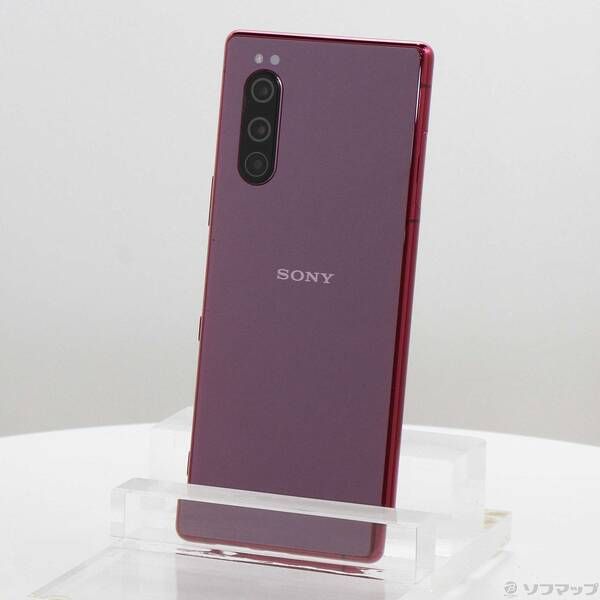 中古】Xperia 5 64GB レッド SOV41 SIMフリー - メルカリ