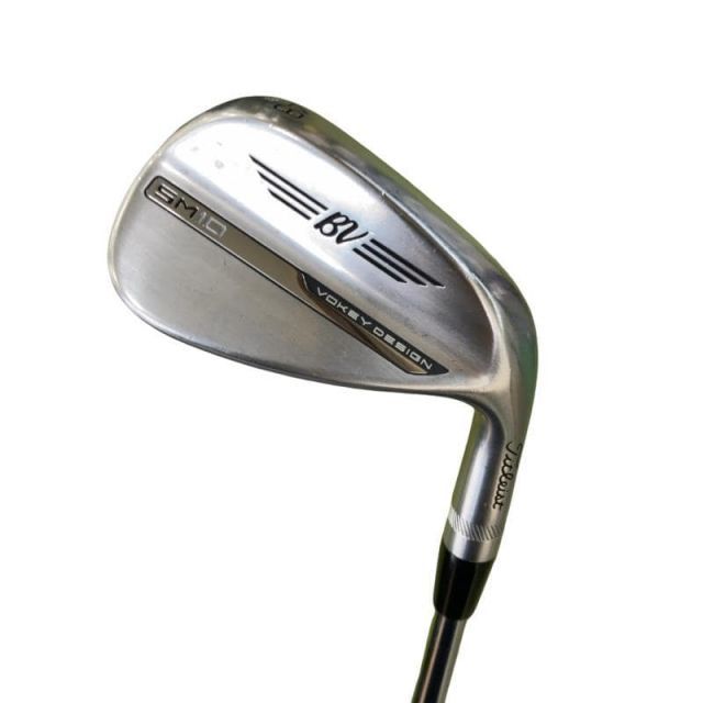 【中古】 タイトリスト VOKEY SPIN MILLED SM10 ツアークロム 48°/10°F ウェッジ WG Dynamic Gold (フレックスS) メンズ 男性用 右利き 右用 Cランク ゴルフクラブ
