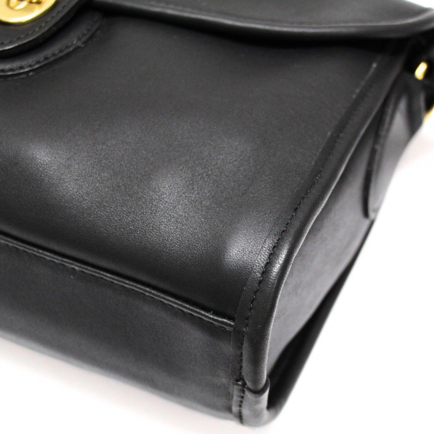 COACH コーチ ショルダーバッグ オールドコーチ レザー 黒 【75178