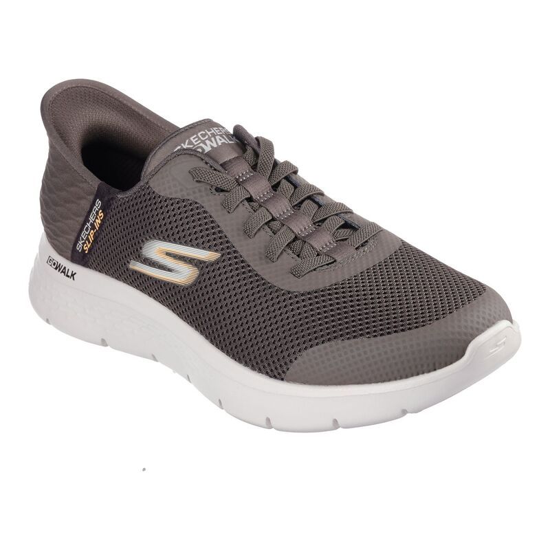 スケッチャーズ メンズ シューズ スニーカー Skechers Hands Free SlipinsR GO WALKR Flex Hands Up Menshoes Brown ブラウン