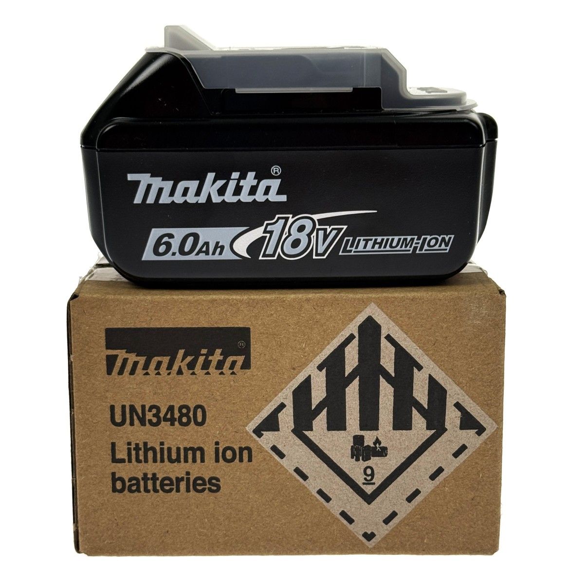 MAKITA マキタ 18v 6.0Ah リチウムイオンバッテリ BL1860B 純正バッテリ 未使用品 (1)