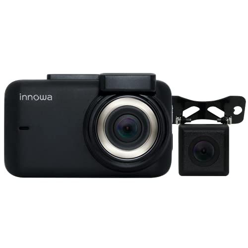 innowa Journey Plus S ドライブレコーダー 前後 デュアルカメラ フルHD Wi-Fi GPS 160度広角 常時/衝撃録画 駐車監視 2年保証 32GBのSDカード付koe 3af2e89c