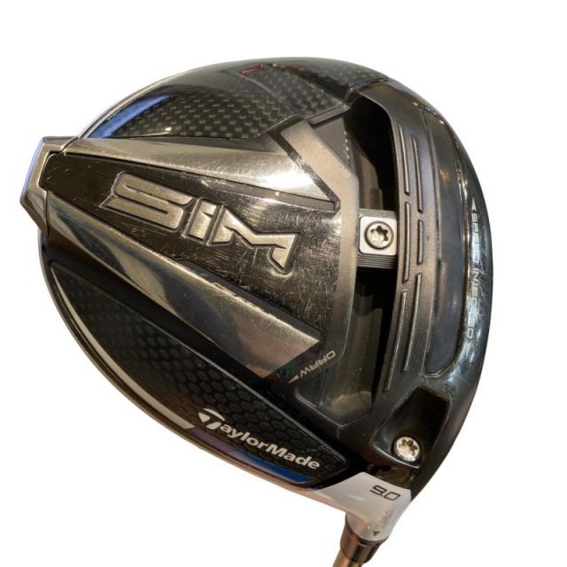 【中古】 テーラーメイド SIM 9° ドライバー DR Diamana ZF60 (フレックスX) メンズ 男性用 右利き 右用 Dランク ゴルフクラブ