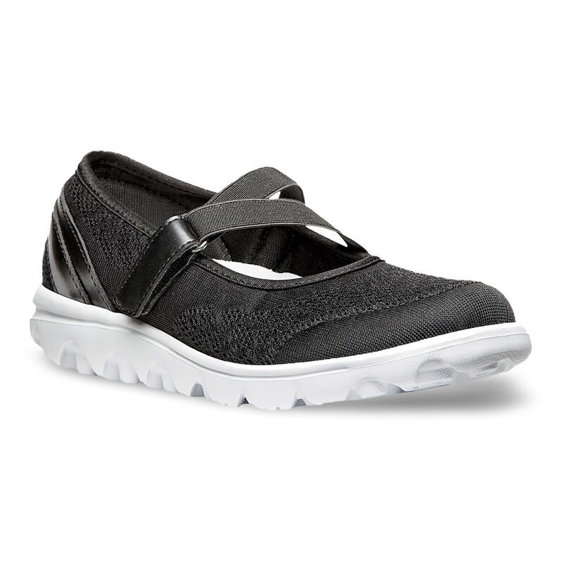プロペット レディース シューズ スニーカー PropetravelActiv Womens Mary Jane Walking Shoes Black ブラック