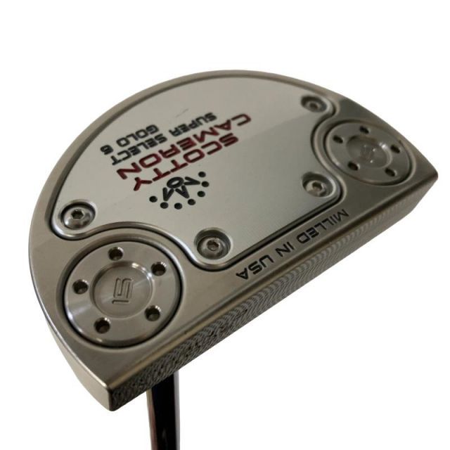 【中古】 タイトリスト SCOTTY CAMERON SUPER SELECT GOLO 6 34インチ パター PT スチール (フレックスその他) メンズ 男性用 右利き 右用 Cランク ゴルフクラブ