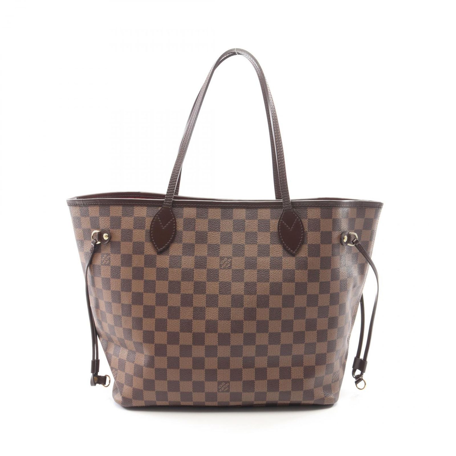 ルイ・ヴィトン LOUIS VUITTON トートバッグ ネヴァーフルMM N51105 PVCコーティングキャンバス レザー ネヴァーフルMM レディース Used A
