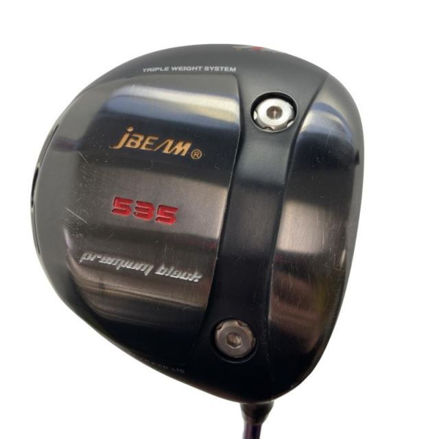 【中古】 jBEAM jBEAM 535 premium black 1W ドライバー DR リシャフト (フレックスその他) メンズ 男性用 右利き 右用 Cランク ゴルフクラブ