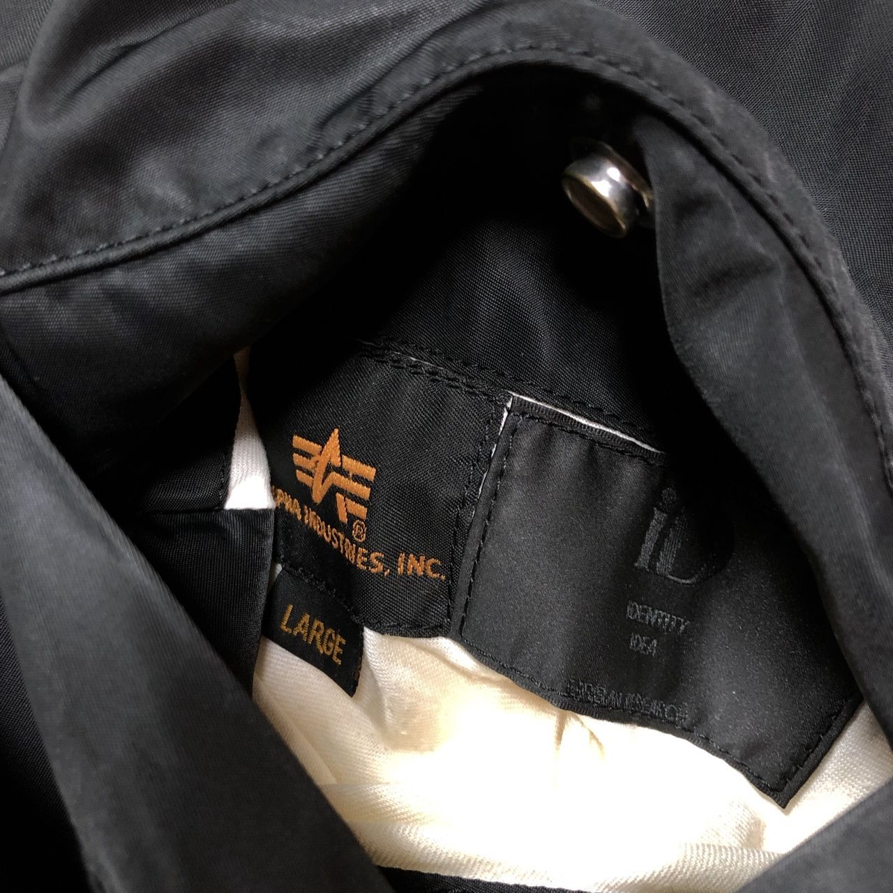 GQ5933◇ALPHA / URBAN RESEARCH iD : MA-1フライトジャケット◇L◇黒