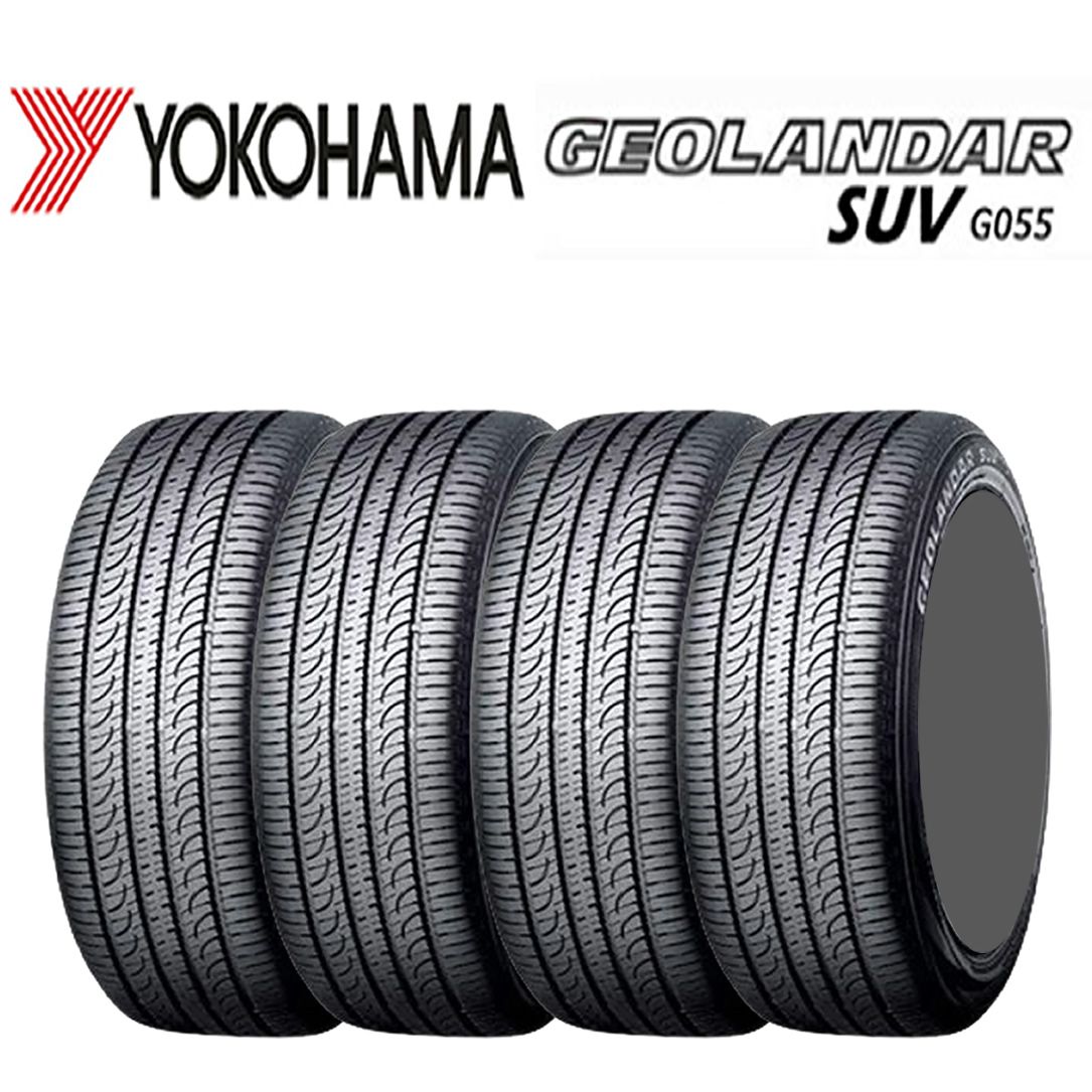 2026年製 新品 4本価格 会社宛 送料無料 235/55R19 105V 夏 ヨコハマ YOKOHAMA ジオランダーSUV G055 エスティマ オデッセイ NO,YN1926