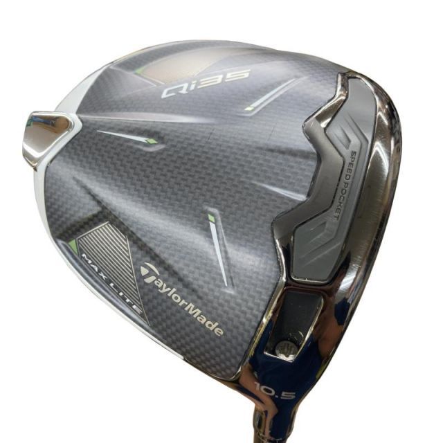 【中古】 テーラーメイド Qi35 MAX LITE 10.5° ドライバー DR AIR SPEEDER TM(Qi35 DR) (フレックスSR) メンズ 男性用 右利き 右用 Cランク ゴルフクラブ