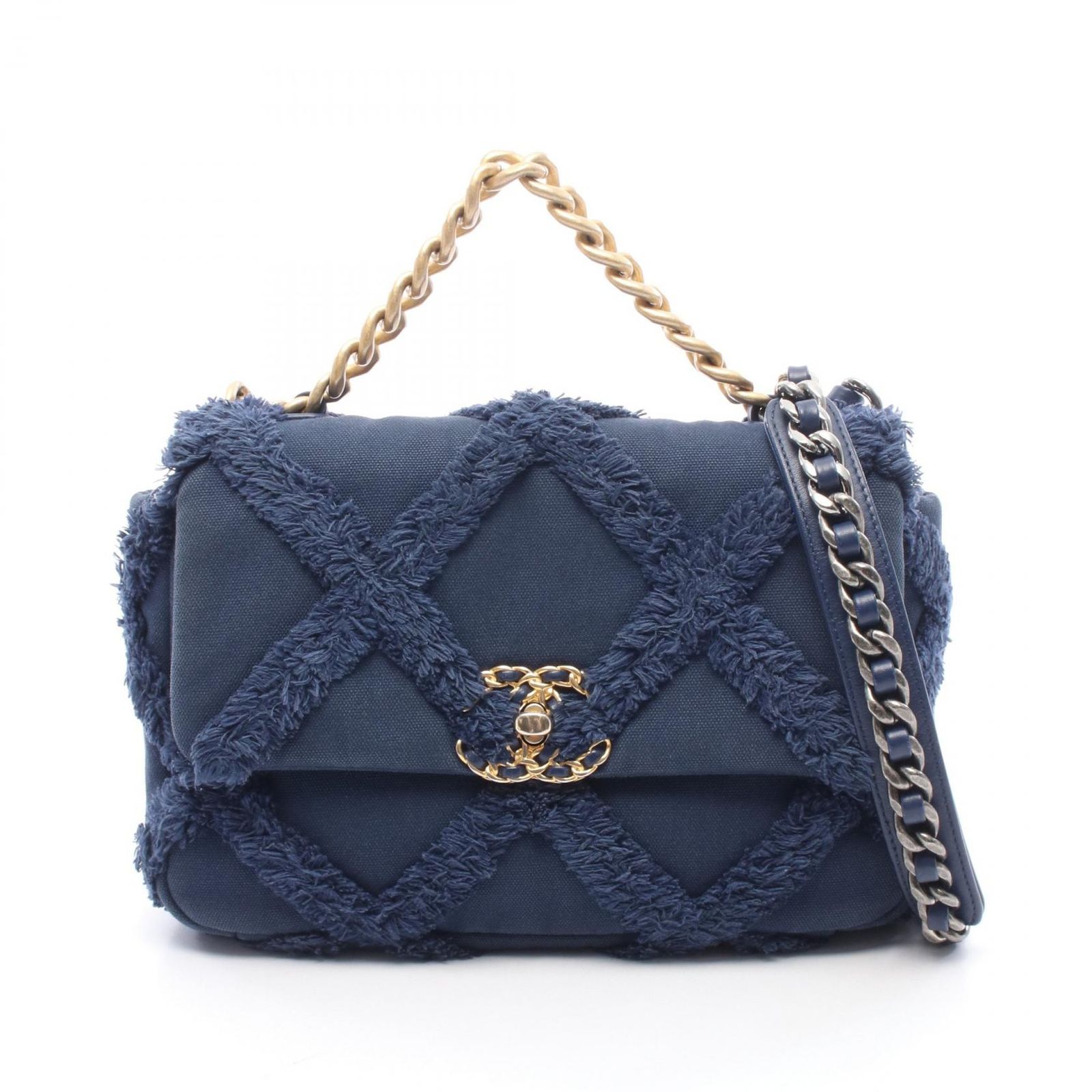 シャネル CHANEL ショルダーバッグ 19 ディズヌフ マトラッセ AS1160 