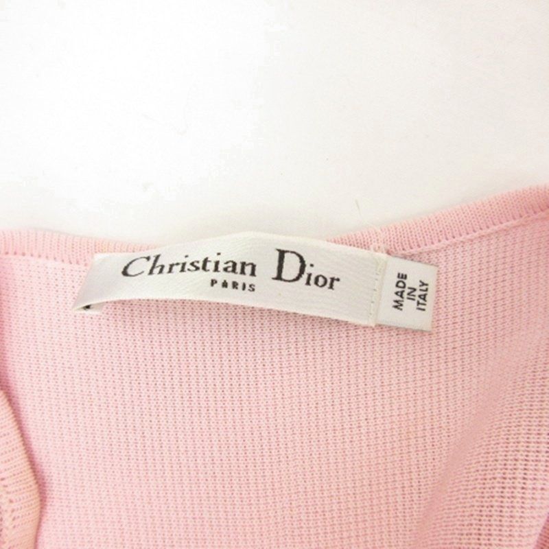 クリスチャンディオール Christian Dior ノースリーブ ワンピース ひざ