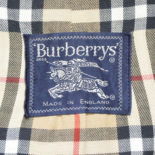 Burberry's バーバリーズ 裏地ノバチェックステンカラーコート バルマ