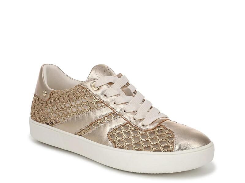 ナチュライザー レディース シューズ スニーカー Naturalizer Medina Sneaker Gold Raffia ゴールド