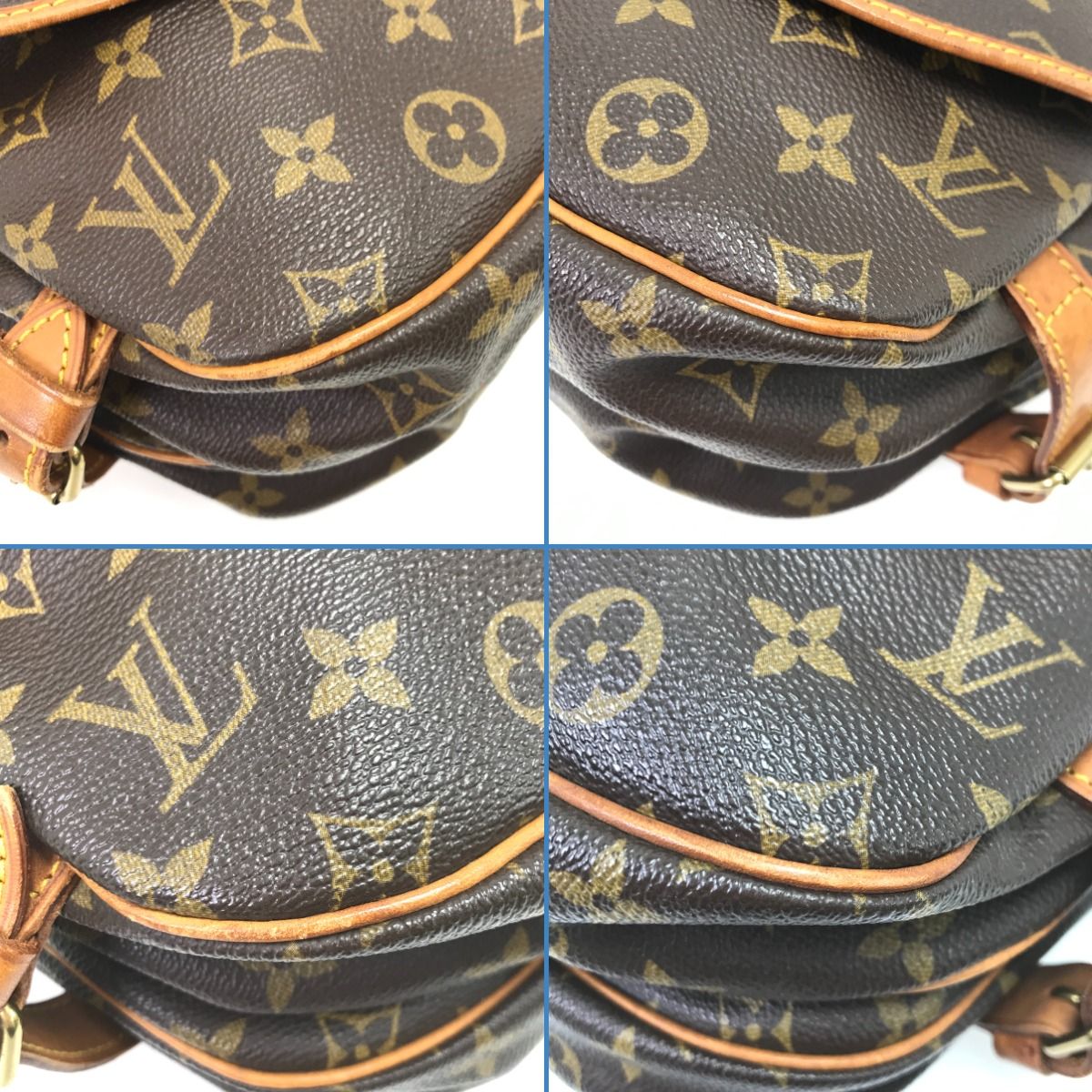 LOUIS VUITTON ルイヴィトン ショルダーバッグ モノグラム ソミュール