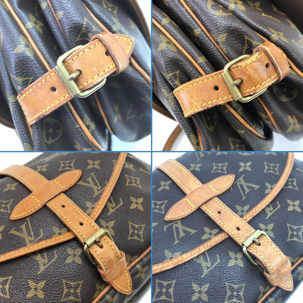 LOUIS VUITTON ルイヴィトン ショルダーバッグ モノグラム ソミュール