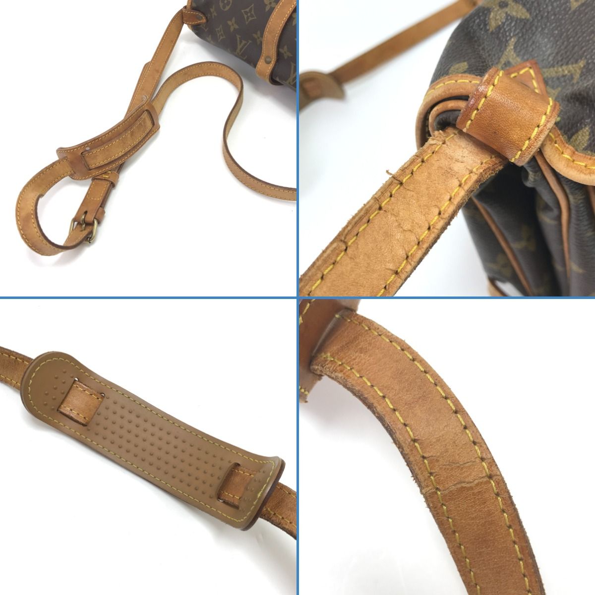 LOUIS VUITTON ルイヴィトン ショルダーバッグ モノグラム ソミュール