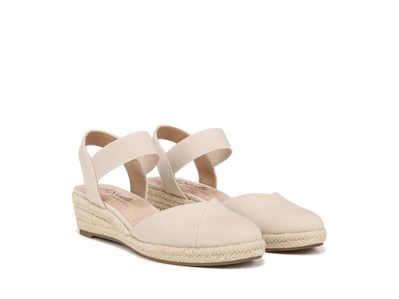 ライフストライド レディース シューズ スニーカー LifeStride Kimmie Wedgespadrilles Almond Milk