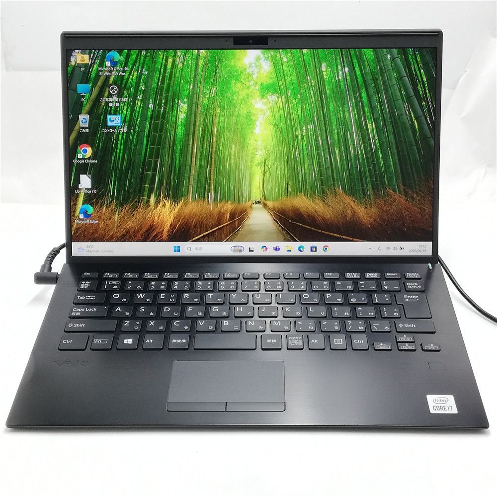 高性能 Wi-Fi有 ソニー 中古ノートパソコン SONY VJPK13C11N Core i7 1065G7 16GB 256G 高速SSD 無線LAN カメラ Windows11 Office 即使用可